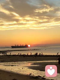 日出日落，好的坏的，坦然面对配图