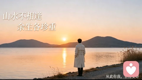 山水不相逢,余生各珍重。