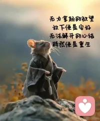 世界很吵，但我愿意为你安静一会儿