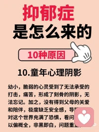 抑郁症原来是这些小习惯配图