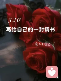  520不只是告白，
也是与自己和解。
如果你无人可诉、
心事重重，我在这里，
认真倾听你的每一段情绪。