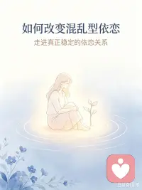 如何改变混乱型依恋，走进真正的依恋关系

①觉察自己的“情绪触发点”：先搞清楚：什么情况会让你的情绪突然失控，比如，回想并写下，每次和伴侣产生矛盾的触发事件是什么，再写下自己当时的情绪。

慢慢地会发现，自己的情绪失控并不是毫无规律的，往往有某些特定的“触发点”。

当情绪再次出现时，你能更冷静地“看见”它，看清这是旧的模式启动了，不是当下的真实危险。

②建立“安全的内在对话”

混乱型依恋的人，因为早期经历的“恐惧中的依恋”，内心深处藏着很多负面的自我暗示，比如“我不值得被爱”“TA早晚都会离开我”；试着通过“安全的内在对话”来替代这些负面想法。

比如：
当伴侣晚回消息，你又开始想“TA不在乎我了”时，试着对自己说：“TA可能是在忙，不是故意忽略我。我可以等TA忙完，好好告诉TA我的感受，而不是直接指责TA。”

刚开始做时，你可能会觉得别扭，甚至不相信自己说的话。
但没关系，这就跟肌肉训练一样，需要慢慢练习。
你还可以把一些正面的自我暗示写在便签上，贴在电脑、镜子上，每天提醒自己。
久而久之，这些正面的想法会慢慢替代负面想法，让你的内在生出更多安全感。