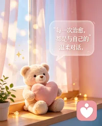 把心里的垃圾倒一倒，才能装下阳光。配图