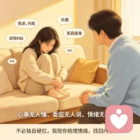 成年人的崩溃从不是矫情，是心事无人懂、委屈无人说、情绪无处安放。
不必独自硬扛焦虑、内耗、失眠、感情纠结、家庭疲惫。
我不评判、不指责，安静倾听，陪你梳理情绪，找回内心安稳，慢慢与生活和解。配图