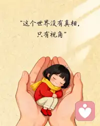 角度不同真相不同
其实这个世界哪有什么绝对的真相啊，
不过是每个人站的角度不一样，看到的东西就不一样。
你看到的是你的经历，我看到的是我的感受，
没有谁对谁错，只是视角不同而已。
不用非要争个是非黑白，
理解别人的角度，也守住自己的立场，
就已经很通透了。配图