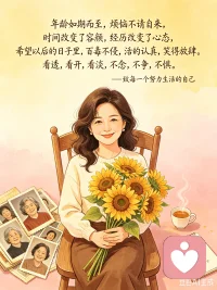 年龄如期而至，烦恼不请自来，时间改变了容颜，经历改变了心态，希望以后的日子里，百毒不侵，活的认真，笑得放肆。
看透，看开，看淡，
不念，不争，不惧。