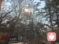 落日余晖，也可以散发光热