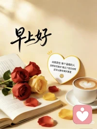 🧡ˎˊ早安，愿你既有温柔的底色，也有坚定的力量。配图
