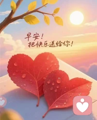 早上好配图