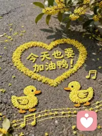 今天也要加油配图