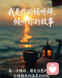 你是不是也这样：
明明很累，却不敢说出口，白天笑着撑着，晚上一个人崩溃。
心里堆了太多事，连难过都要挑好时间。
.
我不是老师，也不是医生，不会给你讲大道理。
我只是一个愿意花时间，认真听你说话的人。
你可以说压力，说疲惫，说无人理解的委屈。
放心说，慢慢说，我一直都在。