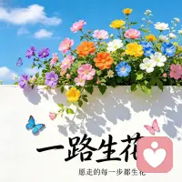 人生是一场单程票。任何时候都要经营好自己，一路向前，终会一路生花。配图