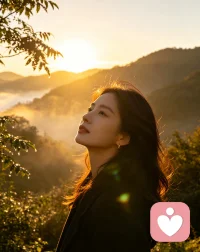 放过情绪，接纳不完美，和自己和解，才是一生的必修课。配图