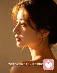 当我们把注意力收回自己身上，那便是最好的成长。配图