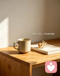 慢慢沉淀自己，时间自有答案配图