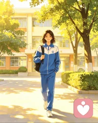 忙碌的一天，闲暇才记起—
 清晨一梦，竟重回考场，
心态倒是安然从容😊
