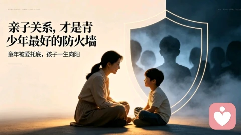 亲子关系,才是青少年最好的防火墙