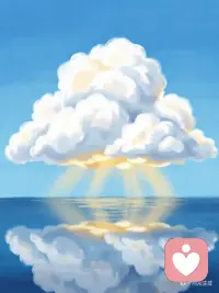 情绪像天气，阴晴不定是常态。别急着驱散乌云，允许自己偶尔下雨，雨后的天空，总会更清澈。配图