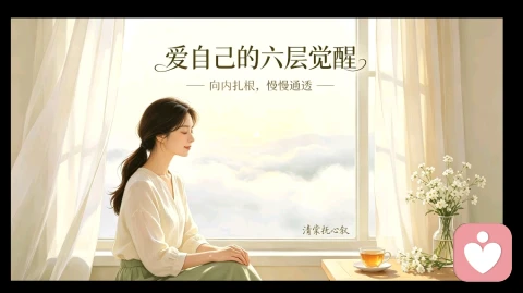 清棠抚心叙:爱自己的六层觉醒,你停在哪一层?