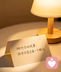 你好，我是你的倾听伙伴，我在这里安静的陪伴你，你在这里非常的安全，分享的不会有第三个人知道，您慢慢说，您的感受对我很重要，我会努力的去理解你的世界[强][强][强]配图