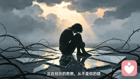 你不是矫情，只是心里下了一场漫长的雨