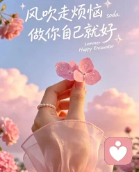 🌹Happy✨✨👑
愿你迷茫时，清醒笃定，向阳生长，
顺遂时，温柔知足，笑对日常，
不内耗，不慌张，接住属于自己的光！配图