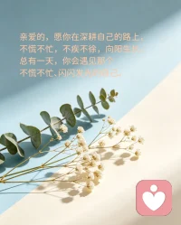 风吹四季，人来人往，各自安好，各自前行，愿你努力成为更好的自己…配图