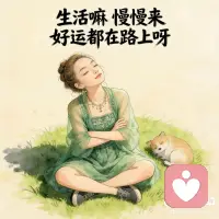 保持热爱，奔赴山海，做自己生活里的主角。配图