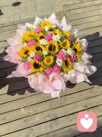 花店老板经常晒花，我也跟着欣赏一下，我们都是苦中作乐，调整心态，把日子过好，降低生活欲望，才能找到开心的自己，