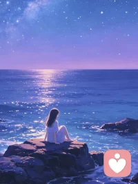 爱是双向的河流，付出与接受同样重要。沉默有时是最好的回答，行动往往是最有力的语言。配图