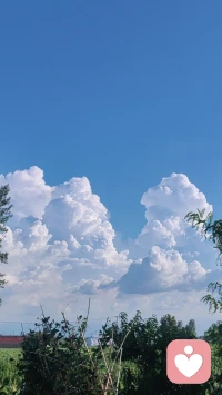 下午看到这样的天空心情瞬间好了起来
