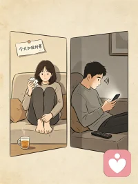 婚姻里的“沉默时刻”：“很多时候，伴侣间的争吵不是因为矛盾本身，而是‘我说了，你却没听见’的委屈。那些没说出口的‘我需要被看见’，往往藏在一句‘随便你’的背后。” 用具体场景替代抽象概念，让人觉得“你懂我”。配图