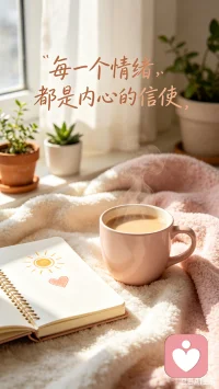 情绪不是敌人，它是你内心的信使。

愤怒在告诉你边界被侵犯了，
焦虑在提醒你有些事还没准备好，
疲惫在说你需要停下来。

听听它们在说什么，而不是把它们推开。配图