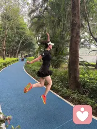 我不追速度，只 追前方和快乐🎊
 元气满满的一天☀️配图