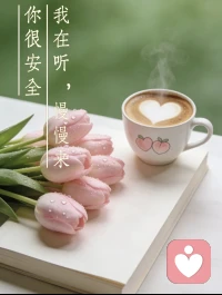 深夜在线，随时陪你聊聊心事。
不评判，只倾听，给你一个安心的树洞。配图