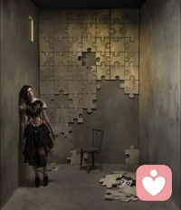 你心里有块拼图丢了吗？
原生家庭、情感创伤、自我怀疑…
别在黑暗里摸碎片，我举灯陪你找。
🌿完整比完美更重要。