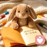 人这一路，太多情绪只能藏心底
开心无人分享，难过无人懂得
不必把心事反复压抑
我做你最安心的倾听港湾
静静听你倾诉，轻轻抚平不安
守住你的秘密，治愈你的心事
今日有空，随时倾诉～