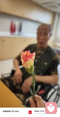 愿世上所有的父亲们健康快乐，让过去过去，让未来未来，晚年生活静等花开🌷🌷🌷配图