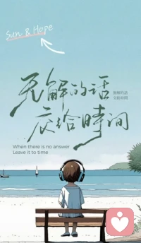 那些暂时没有答案的困惑，就交给时间吧。就像潮起潮落终有时，我们的心境也会在岁月中慢慢平复，长出属于自己的力量。