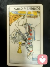 💡 整体解读与建议
 
这段关系的核心矛盾，是“感性的你”和“理性的对方”之间的节奏错位：
你带着满满的温柔和共情进入关系，而对方却习惯用理性和规则处理感情，导致你感受到的浪漫和热情在慢慢流失，甚至开始怀疑对方的心意。
 
1. 不要用自己的标准绑架对方：对方的理性不是不爱，只是他/她表达爱的方式和你不同。与其期待对方变成热情的“圣杯骑士”，不如试着接受他/她的冷静，用更直接的方式说出你的情感需求（比如“我需要你多跟我说说话，而不是只讲道理”）。
​
2. 守住自己的情绪边界：圣杯王后的温柔不是软弱，不要因为对方的冷淡就否定自己的价值，也不要为了迎合对方而压抑自己的情绪。你的感受同样重要，需要被看见和尊重。
​
3. 警惕关系里的“假性亲密”：圣杯骑士逆位也提醒你，不要只靠回忆里的热情支撑这段关系。如果对方长期回避情感沟通、承诺不兑现，甚至开始敷衍你的需求，就要及时止损，不要沉溺在过去的美好里。配图