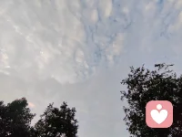 雨一直下，久违的晴空！！！