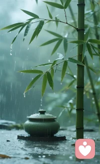 回首向来萧瑟处，归去，也无风雨也无晴。