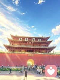 古城的惬意时光