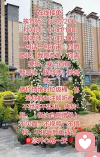 在线接单，秒回。。。配图