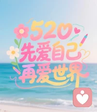 爱自己是终身浪漫的开始配图