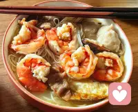 艳阳高照，来碗面吧！配图