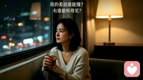 生活中我的委屈誰聽的見呢?