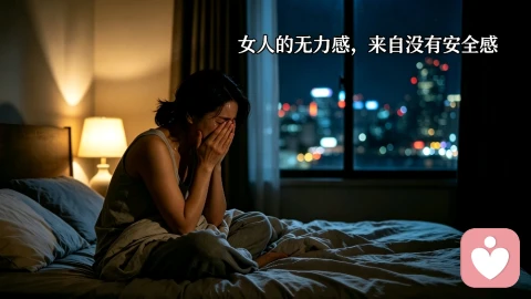 女人的无力感,来自没有安全感!