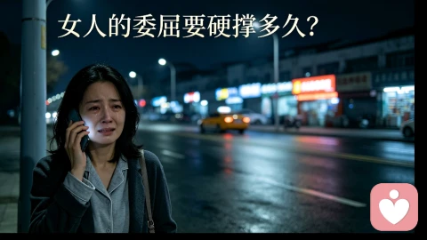 女人的委屈要硬撑多久?