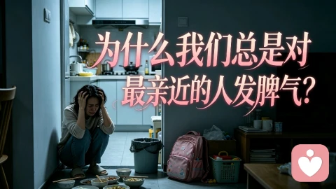 为什么我们总是对最亲近的人发脾气?